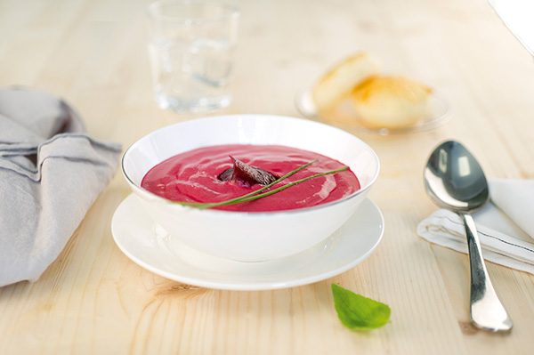 gazpacho-style beetroot soup